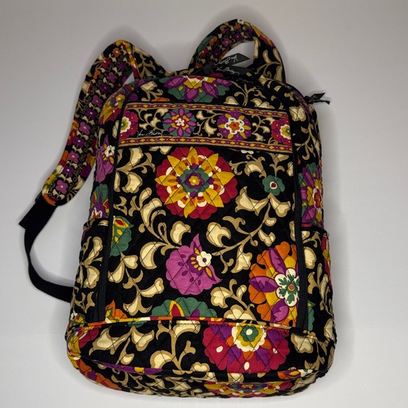 Vera Bradley Suzani Backpack w/ Side Laptop Sleeve, Quilted - Picture 14 of 15